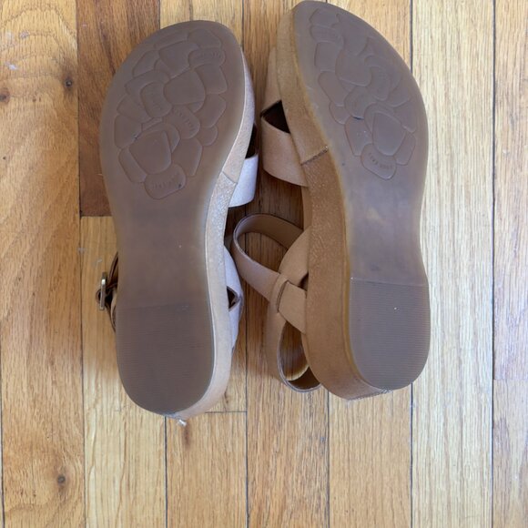 Kork-Ease Size 8 Nude Wedge Heels - Picture 3 of 4